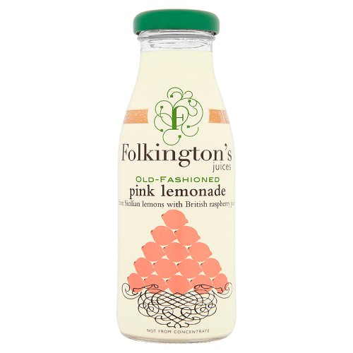 *FOLKINGTONS *PINK LEMONADE 250ML **BOTTLE** x 12