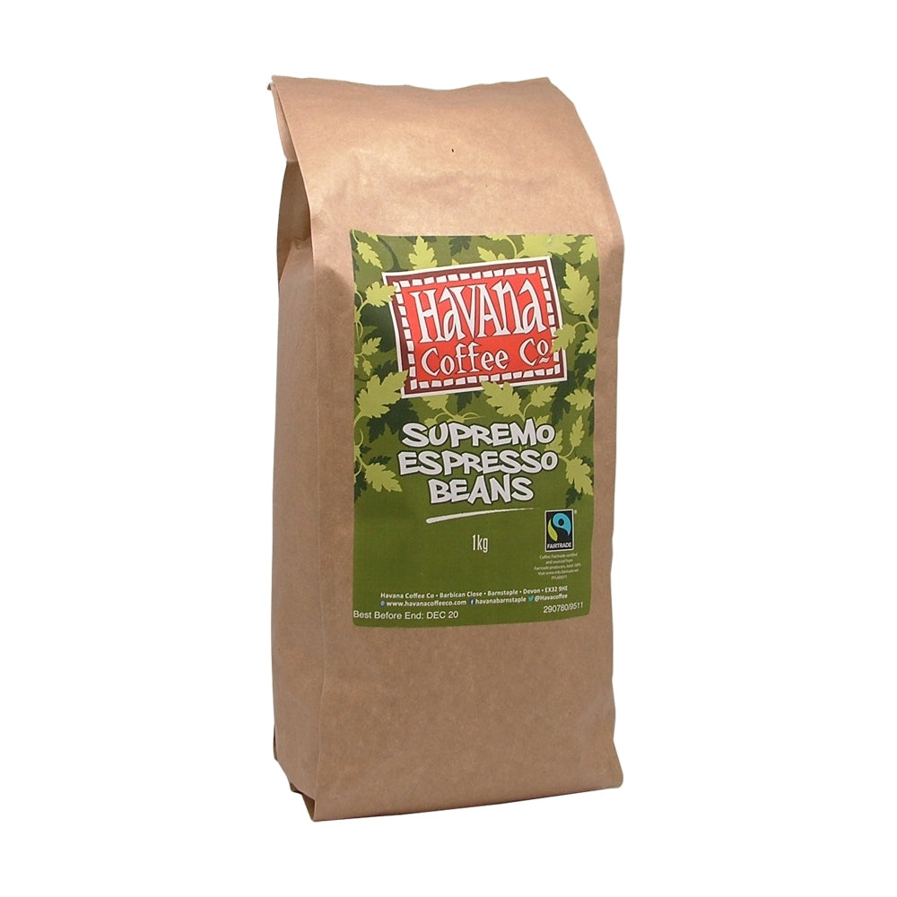 FAIRTRADE HAVANA ESPRESSO BEANS 1KG