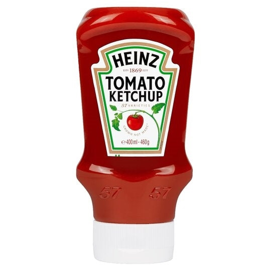 *NON* PM HEINZ TOMATO SAUCE SQUEEZY 460G X 10