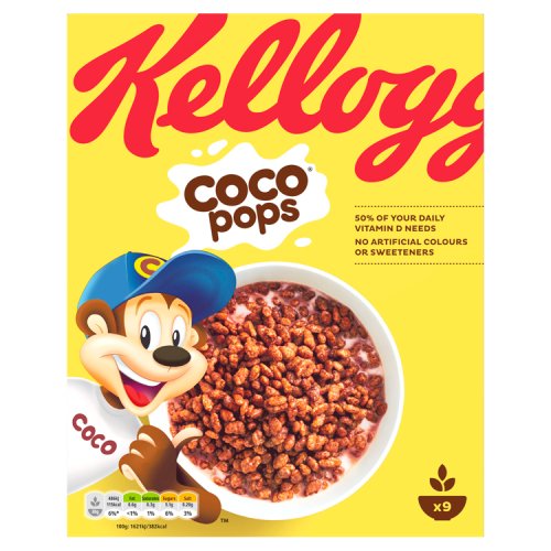*NON PM * KELLOGGS COCO POPS 295G X 10