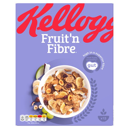 *NON PM * KELLOGGS FRUIT N FIBRE 500G X 6