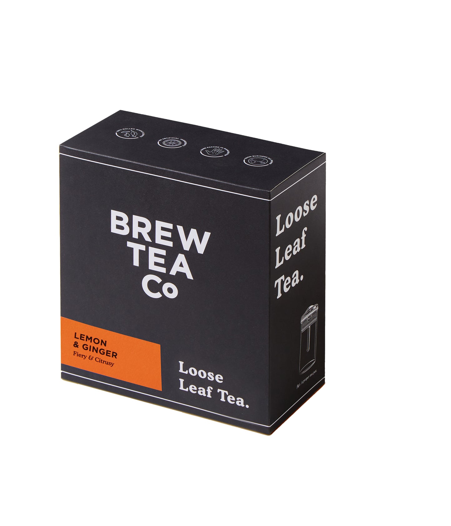 BREW TEA LOOSE 500G LEMON & GINGER