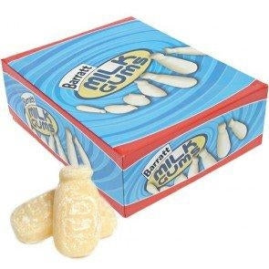 BARRATT W/O MILK GUM BOTTLES X 2KG BOX