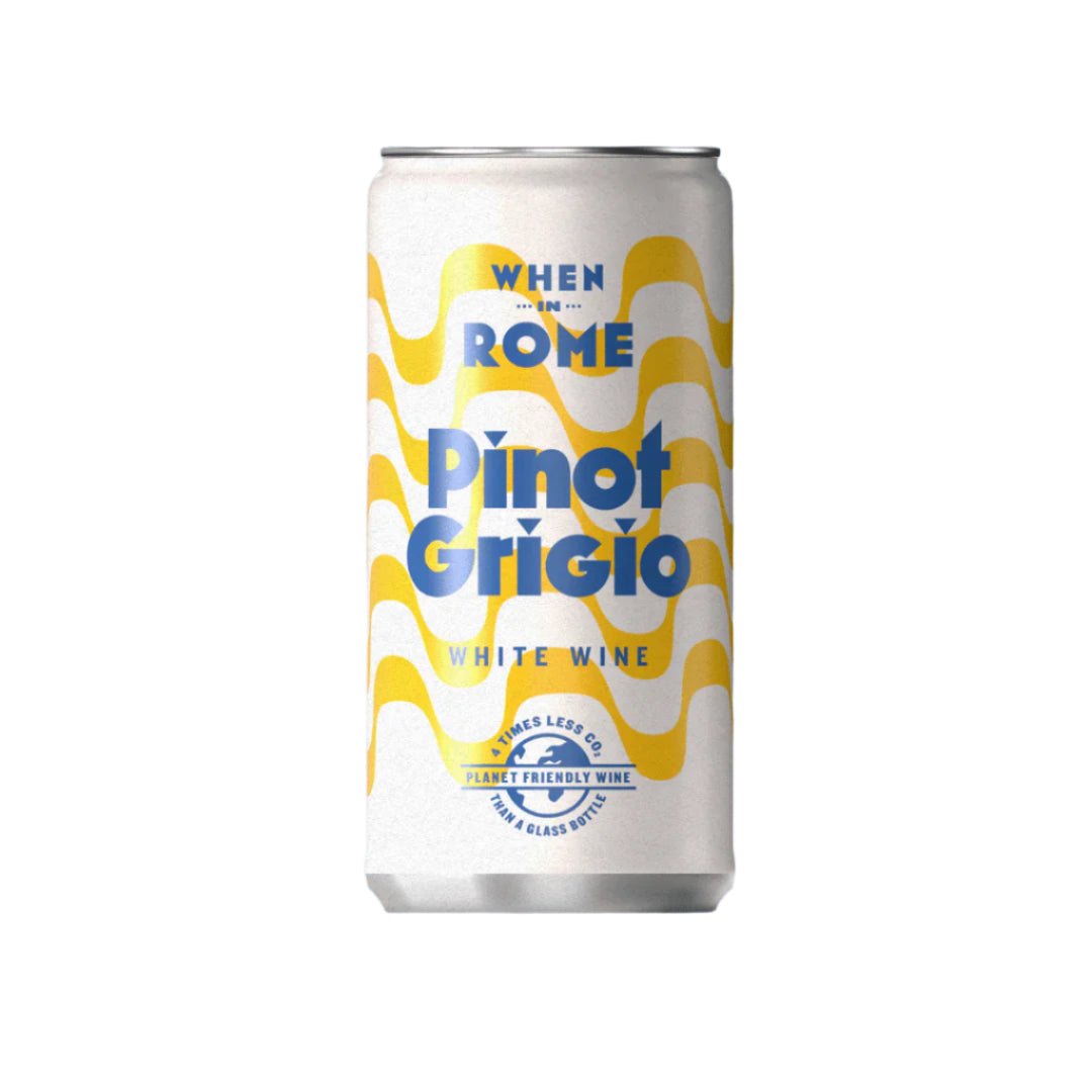 WHEN in ROME 187ml CAN PINOT GRIGIO X 12