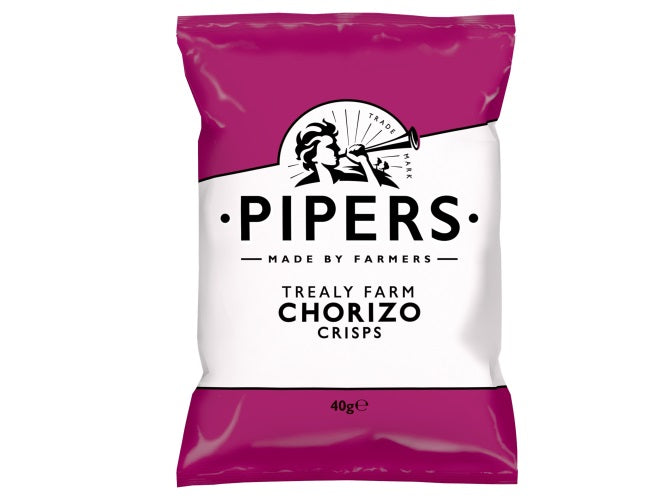 PIPERS TREALY FARM CHORIZO 40G X 24