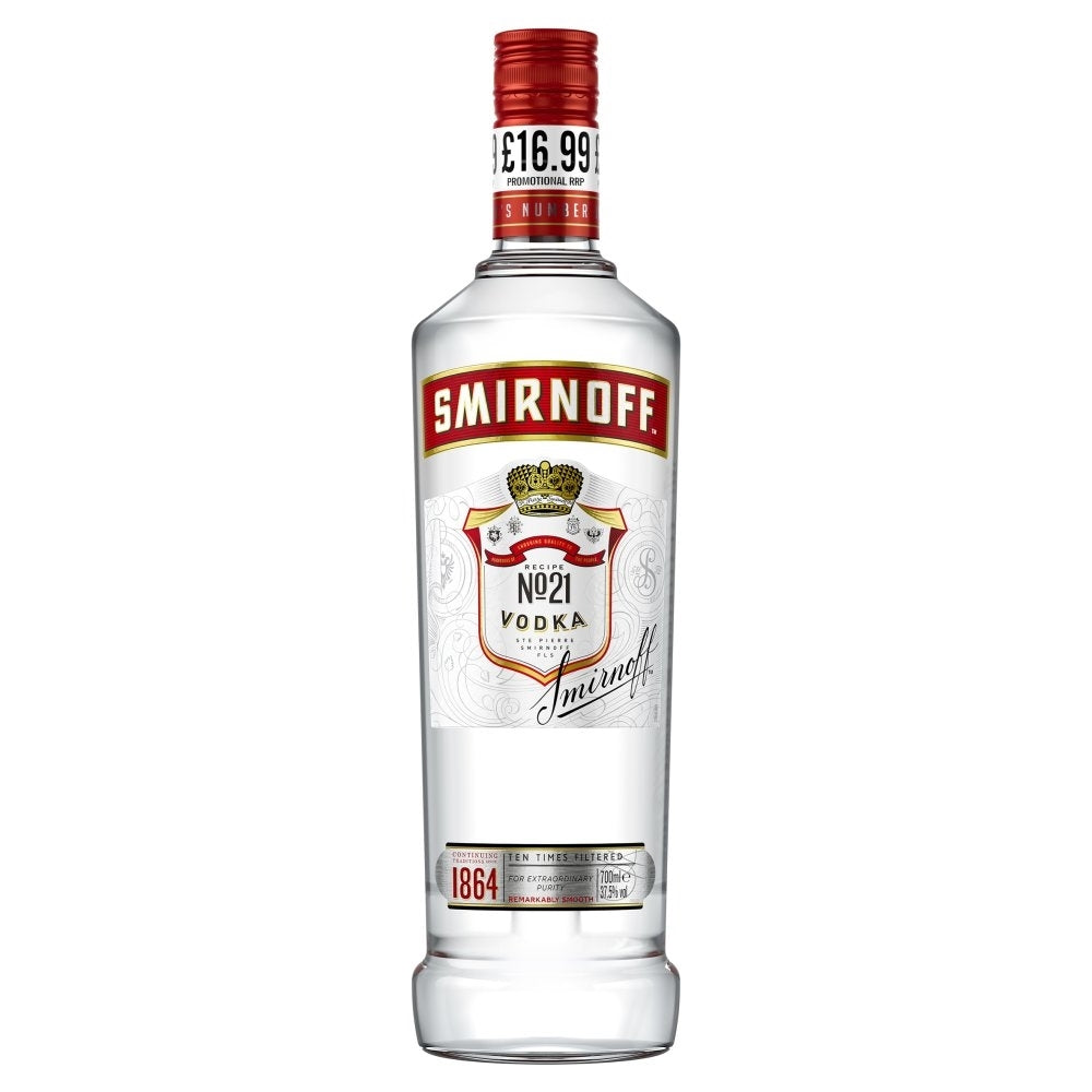 *SINGLE* PM £16.99 SMIRNOFF 70CL