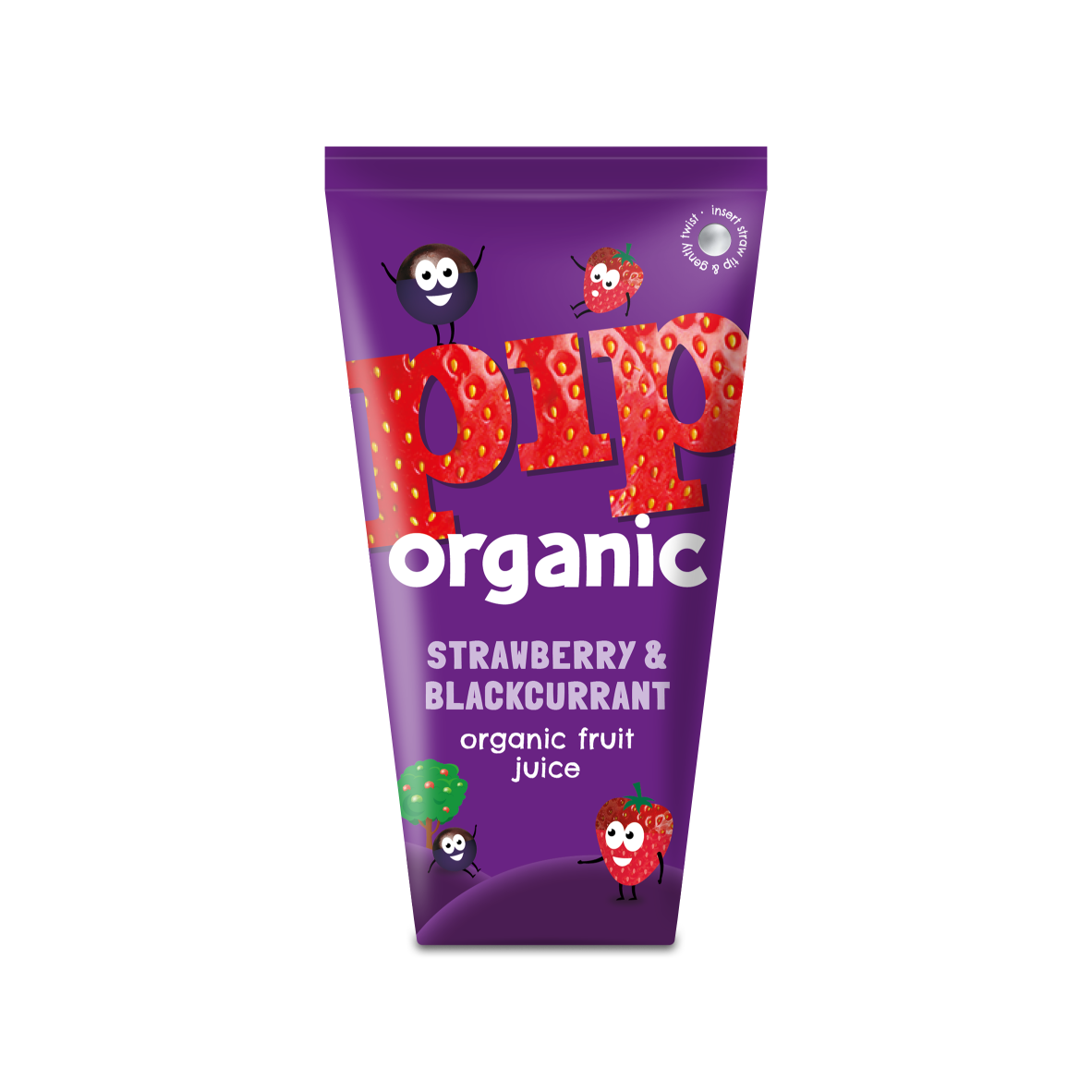 PIP180ML STRAWB/ BLACK JUICE X 24 HALF PR 25/10