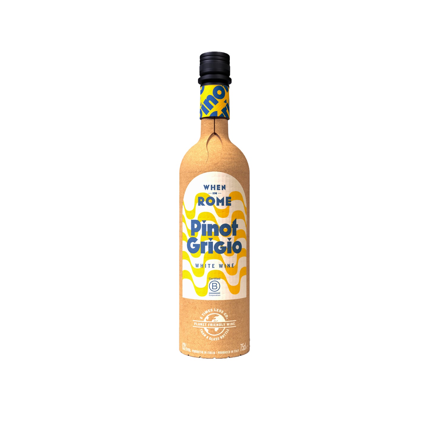 WHEN IN ROME 75cl PINOT GRIGIO PAPER BOTTLE X 6