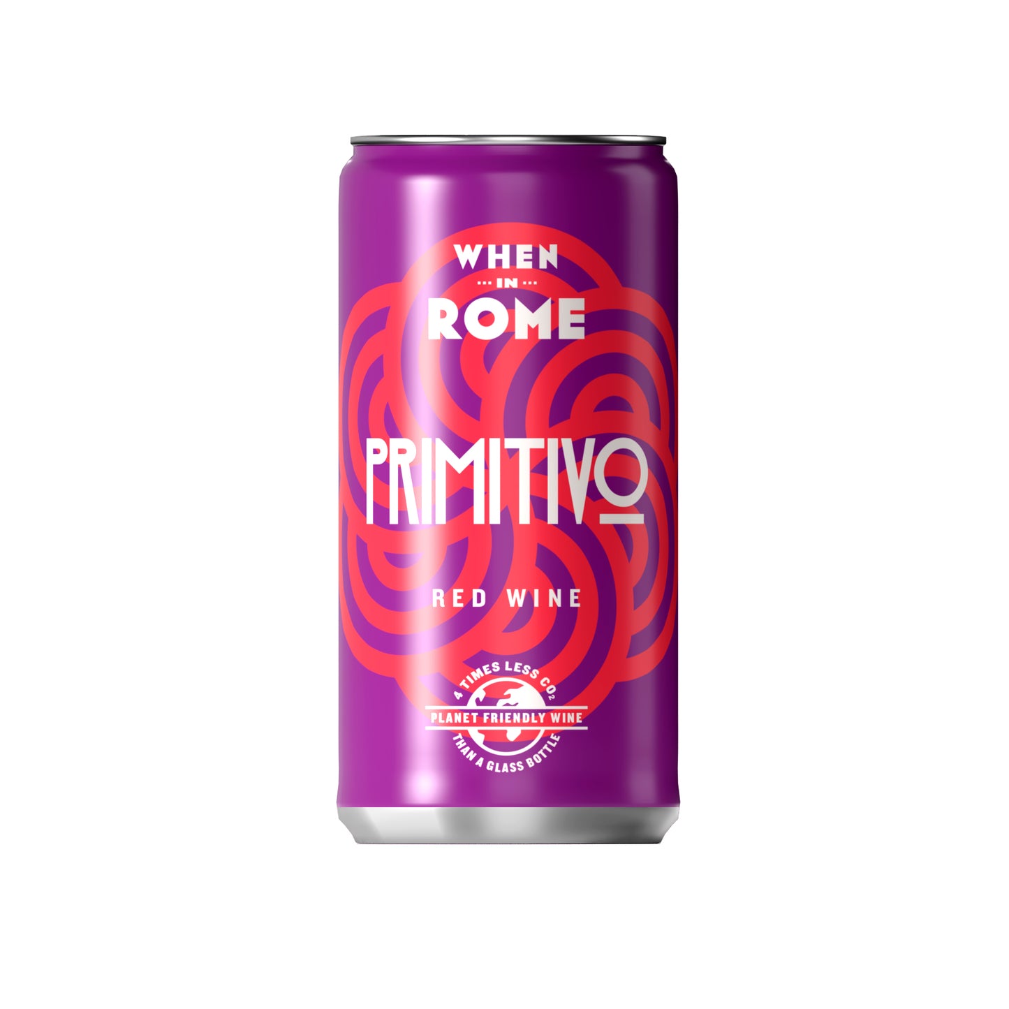 WHEN in ROME 187ml CAN PRIMITIVO WINE X 12