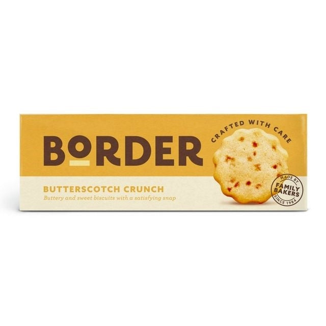 BORDER BUTTERSCOTCH CRUNCH 135G X 12