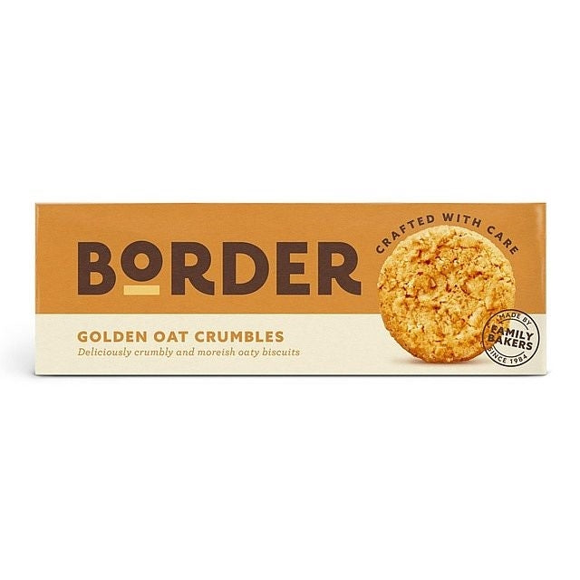 BORDER GOLDEN OAT CRUMBLES 135G X 12