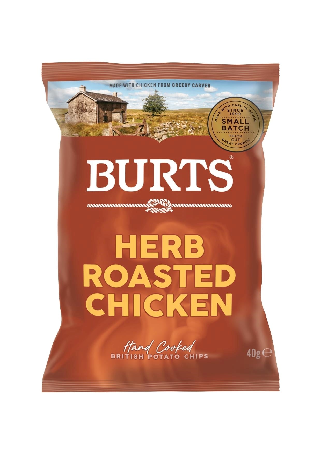 Bag of Burts Herb Roasted Chicken Crisps