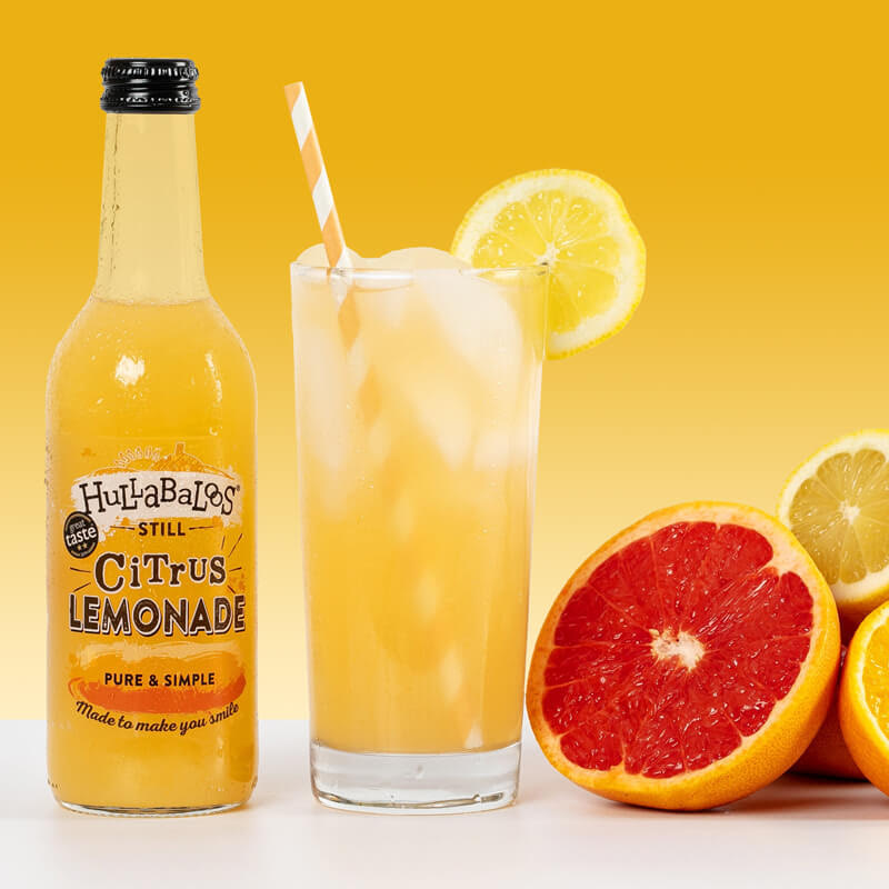 HULLABALOOS CITRUS LEMONADE 330ML X 12
