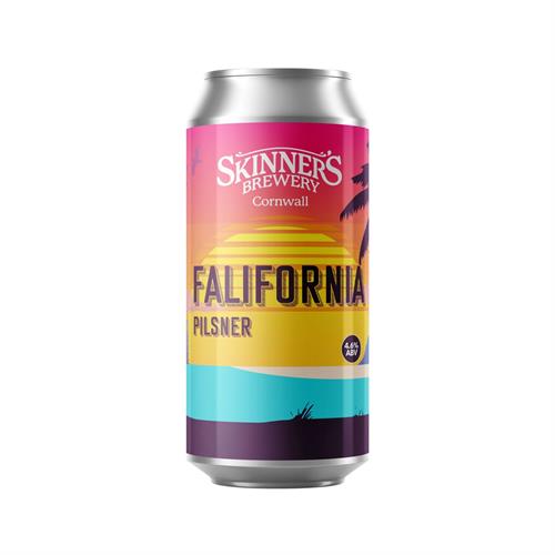 SKINNERS FALIFORNIA PILSNER 4.6% 440ML X 24