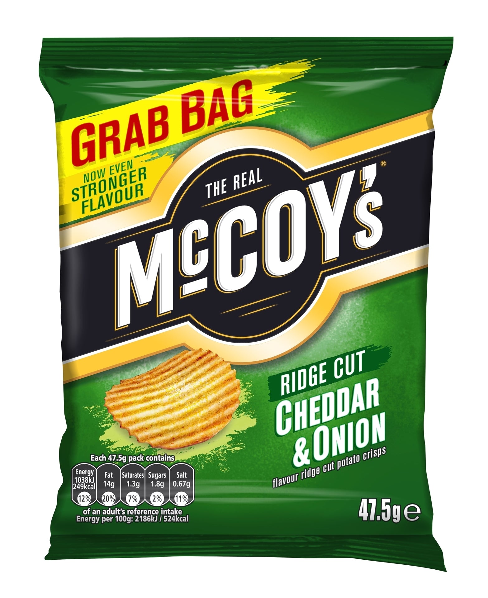 MCCOYS CHEDDAR & ONION STD 45G X 26