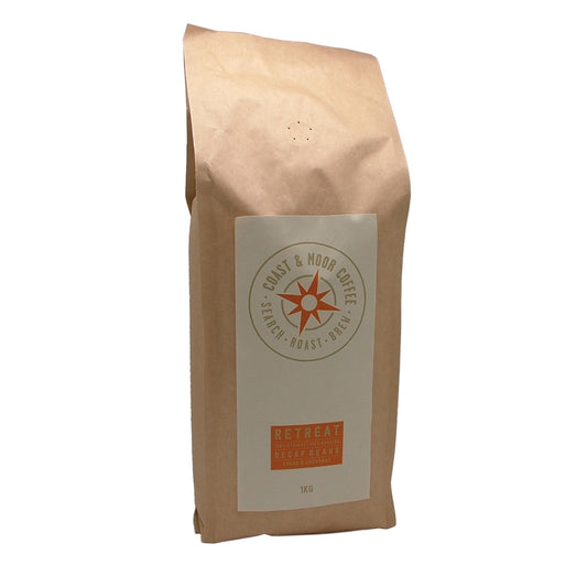 COAST & MOOR RETREAT DECAF ESPRESSO BEANS 1 KG