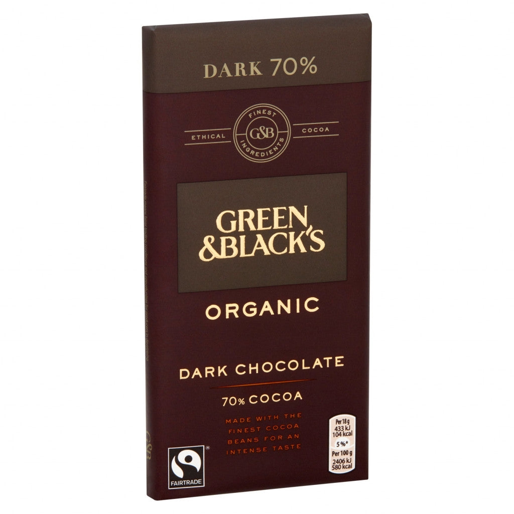 GREEN & BLACKS *70%* DARK 90Gx15