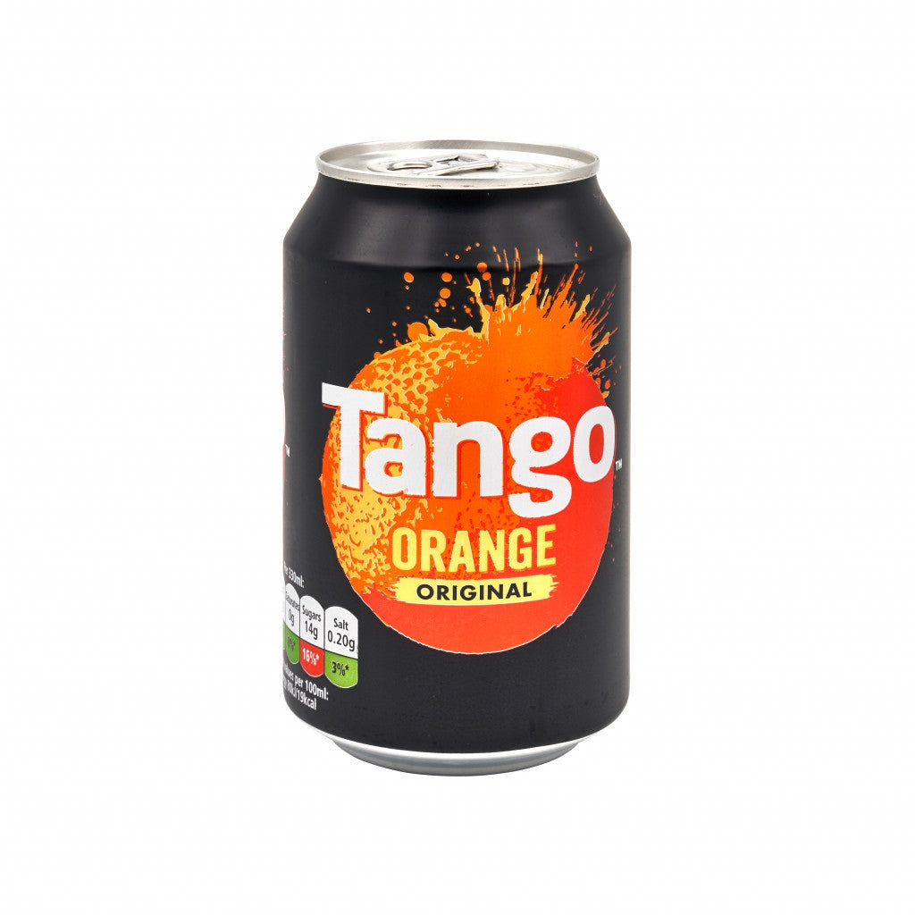 TANGO ORANGE CANS 330MLS  X 24