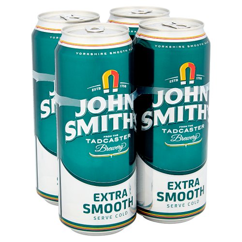 JOHN SMITHS SMOOTH *BITTER* 440ML 4PKx6