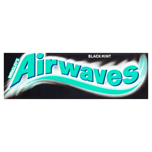 WRIGLEYS AIRWAVES BLACK MINT X 30