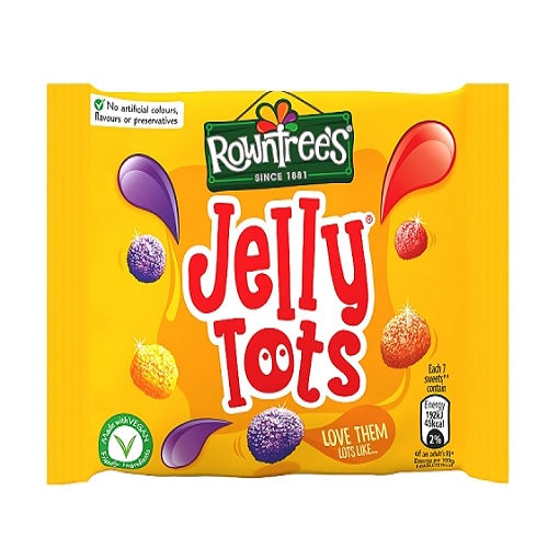 ROWNTREES JELLY TOTS 42G X 36