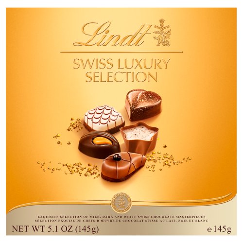 LINDT SWISS LUXURY CHOCOLATE 143g x 6