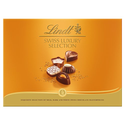 LINDT SWISS LUXURY CHOCOLATE 193g x 6