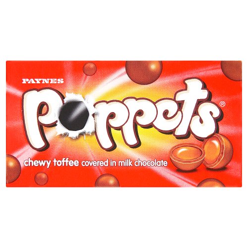 POPPETS TOFFEE CARTONS X 36