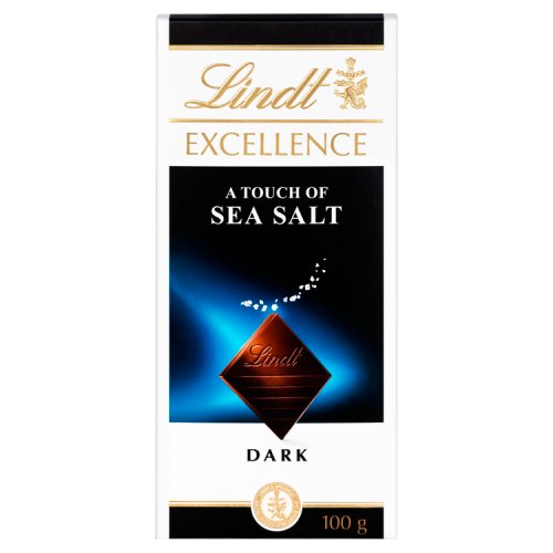 LINDT EXCELLENCE DARK SEA SALT 100Gx20