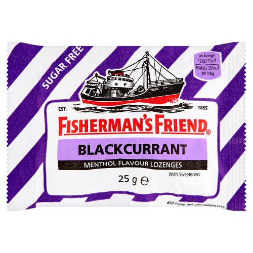 FISHERMANS FRIEND BLACKCURRANT X 24