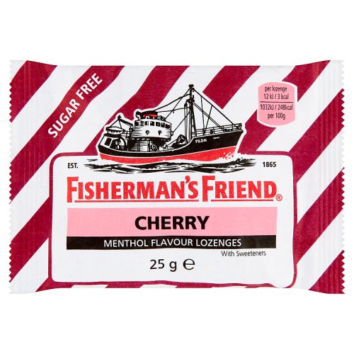 FISHERMANS FRIEND CHERRY SUGAR FREE X 24