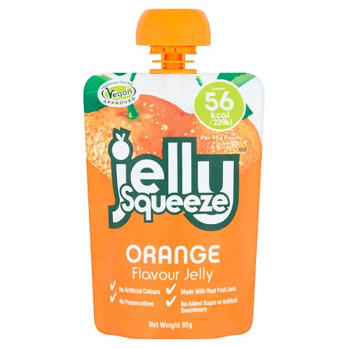 JELLY SQUEEZE ORANGE 95G X 16