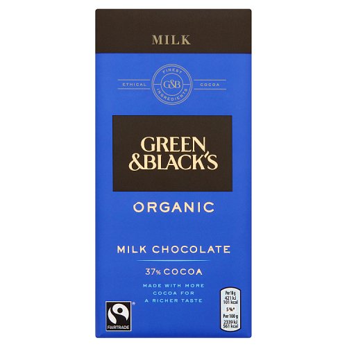 GREEN & BLACKS MILK 90G X 15