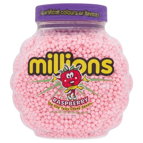 MILLIONS RASPBERRY X 2.27KG JAR