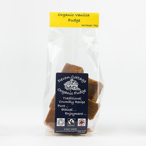 DEVON ORGANIC VANILLA FUDGE *150G* x 6