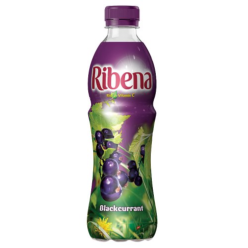 RIBENA BLACKCURRANT 500ML X 12