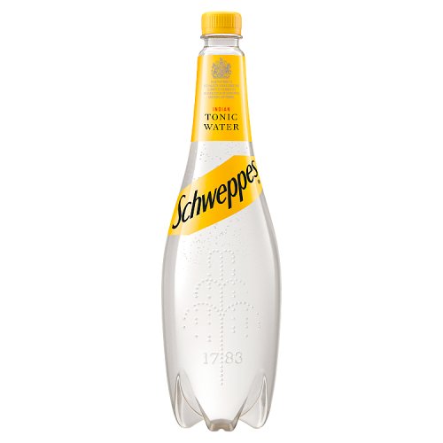 SCHWEPPES TONIC WATER 1LTR X 6