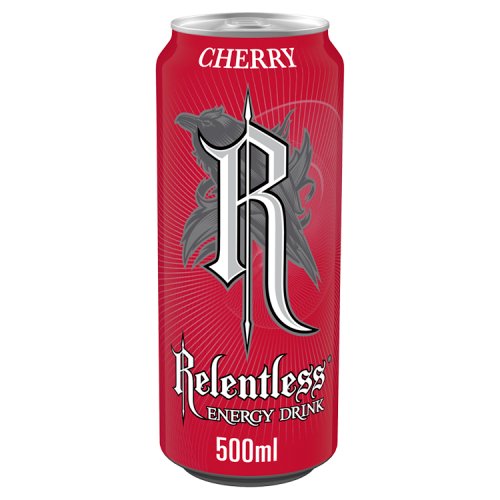 RELENTLESS CHERRY 500ML X 12