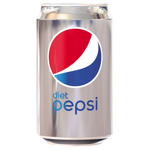 A can of Diet Pepsi with the brand's logo in blue, red, and white colors.