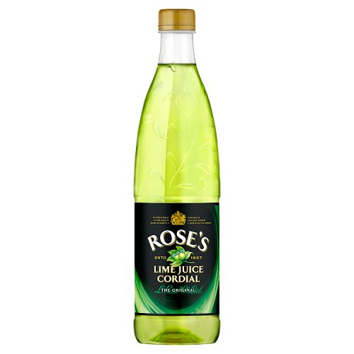ROSES LIME CORDIAL 1LTR x 12