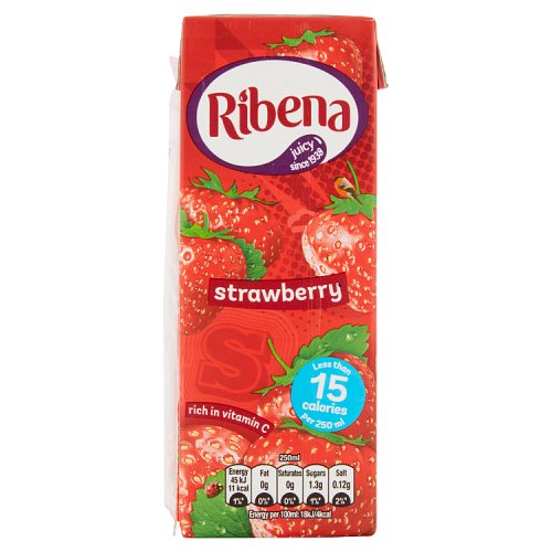 RIBENA STRAWBERRY *RTD* 250ML x 24