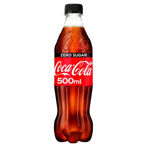 COKE *ZERO* 500MLS BOTTLES  X 12