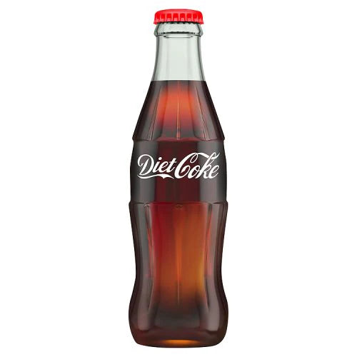 DIET COKE GLASS 200ML X 24