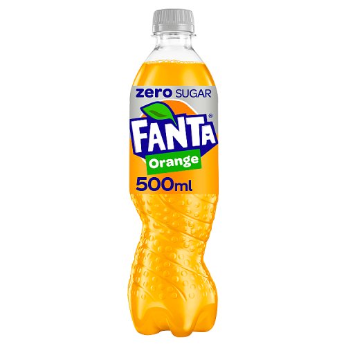 FANTA ORANGE *ZERO* 500ML BOTTLE X 12