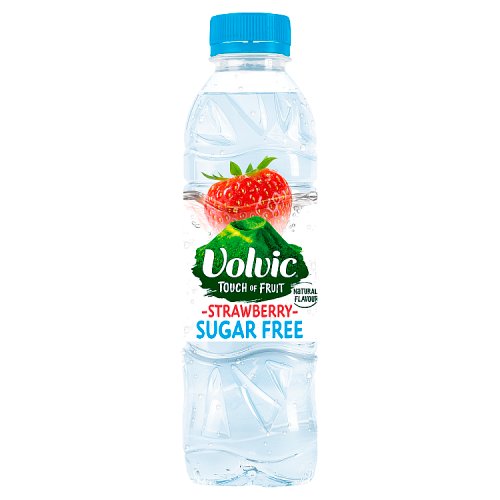 VOLVIC STRAWBERRY *SUGAR FREE* 500ML X 12