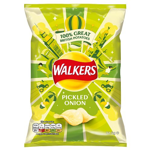 WALKERS PICKLED ONION X 32