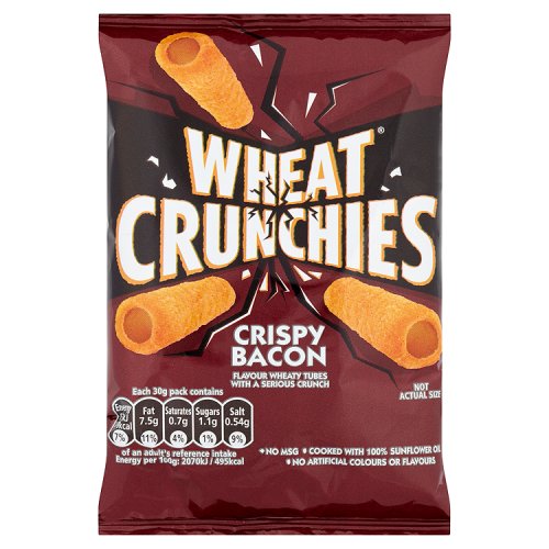 WHEAT CRUNCHIES BACON 30G X 24