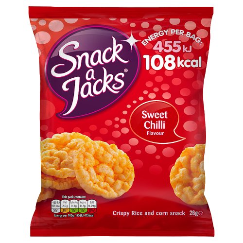 SNACK A JACKS SWEET CHILLI x24