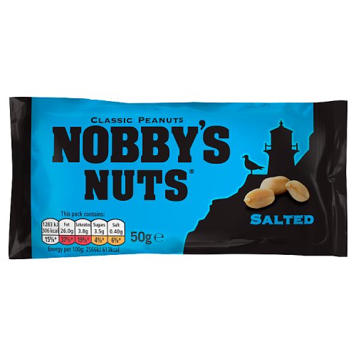 NOBBYS SALTED NUTS (BOX) X 24