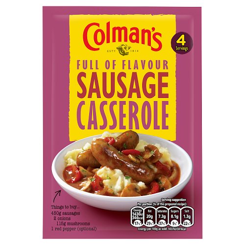 COLMANS SAUSAGE CASS.MIX X 16